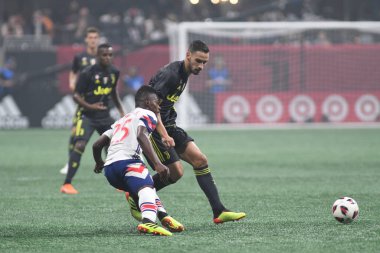 1 Ağustos 2018 tarihinde Atlanta 'daki Mercedez Benz Stadyumu' nda tüm yıldızlar Juventus 'a karşı..  