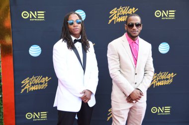 24 Mart 2018 Cumartesi günü Las Vegas 'taki Orleans Resort' ta düzenlenen 33. Yıldız Ödülleri Kırmızı Halı sırasında ünlüler.