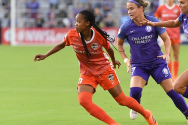 Orlando Pride 28 Haziran 2018 tarihinde Orlando City Stadyumu 'nda Houston Dash' e ev sahipliği yaptı. Fotoğraf: Marty Jean-Louis