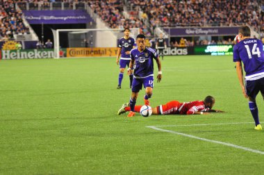 Orlando City SC, 8 Mayıs 2015 'te Florida' daki Kamp Dünyası Stadyumu 'nda Los Angeles Galaksisi' ne ev sahipliği yaptı..