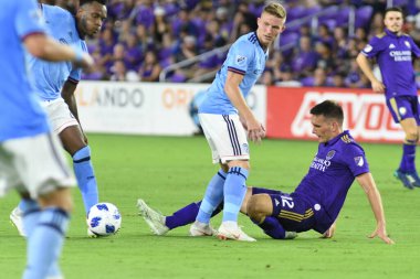 Orlando City 26 Temmuz 2018 'de Florida Exploria Stadyumu' nda NYC FC 'ye ev sahipliği yaptı. Fotoğraf: Marty Jean-Louis