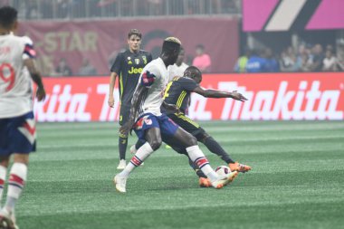 1 Ağustos 2018 tarihinde Atlanta 'daki Mercedez Benz Stadyumu' nda tüm yıldızlar Juventus 'a karşı..  