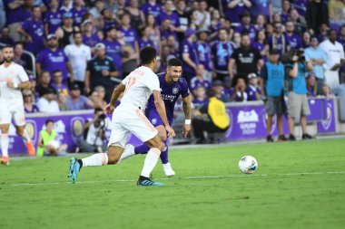 Orlando City SC, 6 Ağustos Salı günü Orlando Florida 'daki Exploria Stadyumu' nda oynanan ABD Kupası sırasında Atlanta United FC 'ye ev sahipliği yaptı..