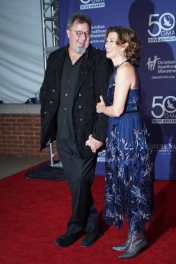 15 Ekim 2019 'da Nashville, Tennessee' deki Linbscome Üniversitesi 'nde verilen 50. GMA Dove Ödülleri sırasında kırmızı halı. 