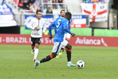 13 Ocak 2018 'de Orlando Florida' daki Spektrum Stadyumu 'nda düzenlenen Florida Kupası' nda Korucular Corinthianlara karşı..