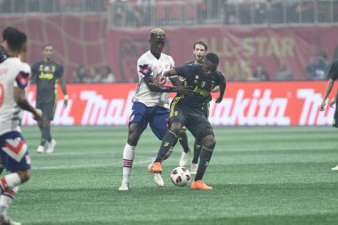 1 Ağustos 2018 tarihinde Atlanta 'daki Mercedez Benz Stadyumu' nda tüm yıldızlar Juventus 'a karşı..  