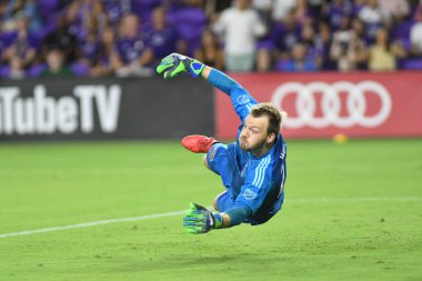 Orlando City SC, 22 Eylül 2018 'de Florida Exploria Stadyumu' nda Houston Dynamo 'yu ağırladı..