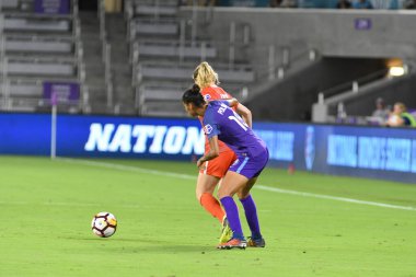 Orlando Pride 28 Haziran 2018 'de Orlando City Stadyumu' nda Houston Dash 'e ev sahipliği yaptı..  