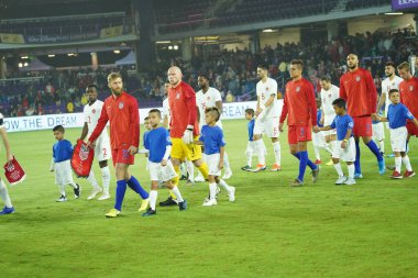 Amerikan Futbol Takımı 15 Kasım 2019 Cuma günü Orlando Florida 'daki Exploria Stadyumu' nda oynanan Concacaf Uluslar Ligi karşılaşmasında Kanada 'ya ev sahipliği yapmaktadır.