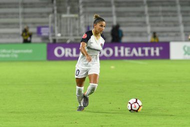 Orlando Pride, 23 Mayıs 2018 'de Orlando Florida' daki Exploria Stadyumu 'nda Kuzey Carolina Cesareti' ne ev sahipliği yapmaktadır..  