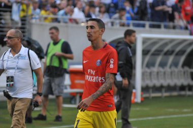 Paris Saint-Germain, Tottenham Hotspur 'a karşı 22 Temmuz 2017' de Orlando Florida 'daki Citrus Bowl' da.  