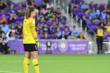 Orland Pride, 25 Ağustos 2018 'de Orlando Florida' daki Exploria Stadyumu 'nda Chicago Red Stars' a ev sahipliği yapıyor.