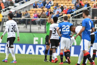 13 Ocak 2018 'de Orlando Florida' daki Spektrum Stadyumu 'nda düzenlenen Florida Kupası' nda Korucular Corinthianlara karşı..