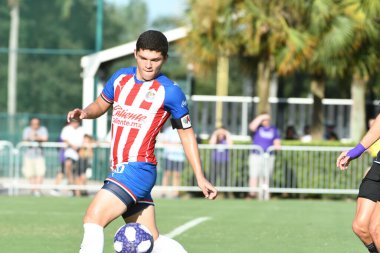 30 Temmuz 2019 'da Orlando Florida' daki Disney 'in Vahşi Spor Dünyası' nda düzenlenen MLS Allstar Haftası sırasında MLS Homegrown oyunu.