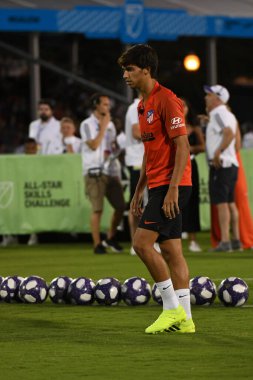 30 Temmuz 2019 'da Orlando Florida' da Disney 'in Vahşi Spor Dünyası' nda MLS All-Star Yetenek Yarışması.