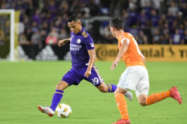 Orlando City SC, 22 Eylül 2018 'de Florida Exploria Stadyumu' nda Houston Dynamo 'yu ağırladı..