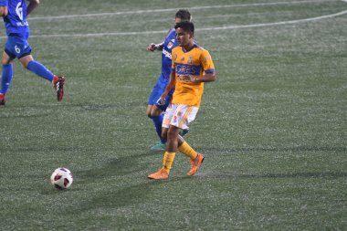 Atlanta United sunucusu Tigres & MLS Homegrown takımları 31 Temmuz 2018 'de Atlanta, Georgia' da düzenlenen MLS All Star haftasında.