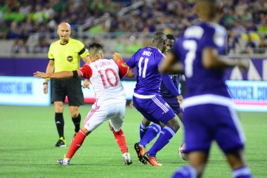 Orlando City SC, 18 Haziran 2016 'da Orlando Florida' daki Camp World Stadyumu 'nda San Jose Depremleri' ne ev sahipliği yaptı..