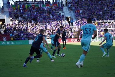 Orlando City SC 20 Nisan 2019 'da Orlando City Stadyumu' nda Vancouver Whitecaps 'a ev sahipliği yapıyor. Fotoğraf: Marty Jean-Louis