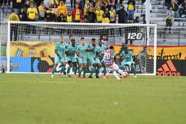 Fluminense, Florida Kupası 'nda 15 Ocak 2018' de Orlando Florida 'da oynanan Spektrum Stadyumu' nda Barcelona SC 'ye karşı..