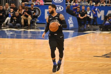 Orlando Magic 20 Mart 2019 Çarşamba günü Orlando Florida 'daki Amway Center' da Louisiana Pelikanlarına ev sahipliği yapıyor..