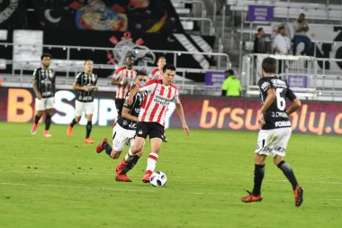 Korintliler, 10 Ocak 2018 'de Orlando City Stadyumu' nda düzenlenen Florida Kupası 'nda PSV Eindhoven' a karşı..  