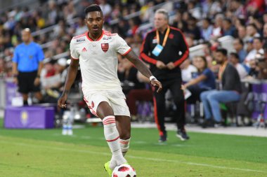 Flamengo Eintracht Frankfurt 'a karşı 12 Ocak 2019 Cumartesi günü Orlando City Stadyumu' nda. 