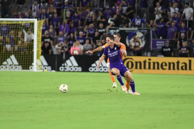 Orlando City SC, 22 Eylül 2018 'de Florida Exploria Stadyumu' nda Houston Dynamo 'yu ağırladı..