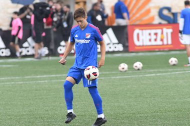 Atlanta United sunucusu Tigres & MLS Homegrown takımları 31 Temmuz 2018 'de Atlanta, Georgia' da düzenlenen MLS All Star haftasında. Fotoğraf: Marty Jean-Louis
