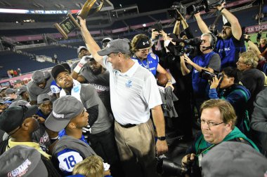 Georgia State Face Batı Kentucky Cure Bowl sırasında 16 Aralık 2017 'de Orlando Florida' daki Citrus Bowl 'da.  
