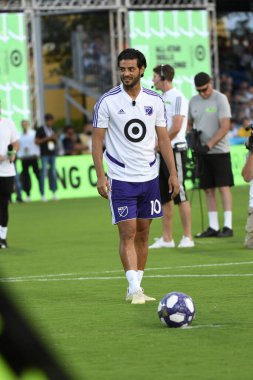 30 Temmuz 2019 'da Orlando Florida' da Disney 'in Vahşi Spor Dünyası' nda MLS All-Star Yetenek Yarışması.