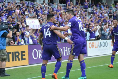 Orlando City, 31 Mart 2018 'de Orlando Florida' daki Exploria Stadyumu 'nda New York Red Bulls' a ev sahipliği yaptı..  