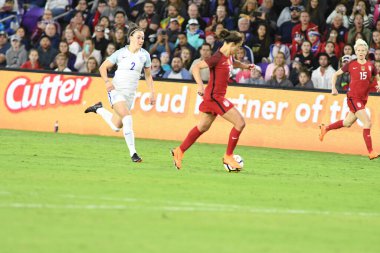 ABD, 7 Mart 2018 tarihinde Orlando City Stadyumu 'ndaki SheBelives Kupası' nda İngiltere ile karşı karşıya geldi..  
