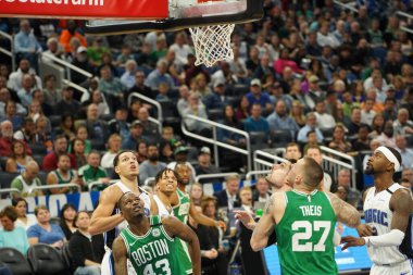 Orlando Magic, Boston Celtics 'i 24 Ocak 2020' de Orlando, Florida 'da Amway Center' da ağırladı.