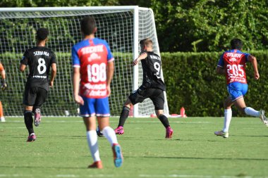 30 Temmuz 2019 'da Orlando Florida' daki Disney 'in Vahşi Spor Dünyası' nda düzenlenen MLS Allstar Haftası sırasında MLS Homegrown oyunu.