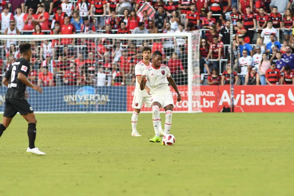 Flamengo Eintracht Frankfurt Στο Orlando City Stadium Σάββατο Ιανουαρίου 2019 — Φωτογραφία Αρχείου