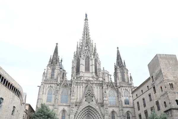 Vista Del Templo Expiatori Sagrada Familia Barcelona — Foto de Stock