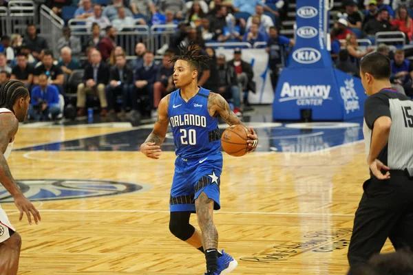 Orlando Magic Hostit Lakers Amway Center Orlando Florida Neděli Ledna — Stock fotografie