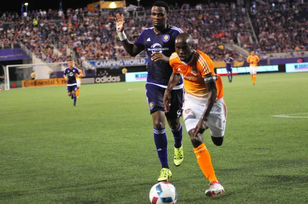 Orlando City Sediou Houston Dynamo Julho 2016 Camping World Stadium — Fotografia de Stock