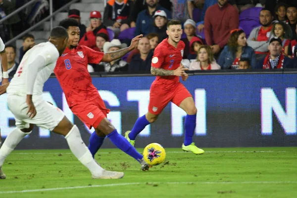 Amerikai Focicsapat Otthont Kanada Alatt Concacaf Nations League Match Exploria — Stock Fotó