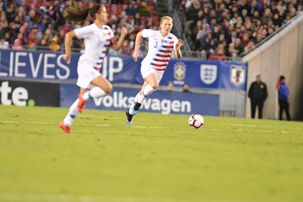 Shebelieves Cup Finale Met Usa Brazilië Raymond James Stadium Tampa — Stockfoto