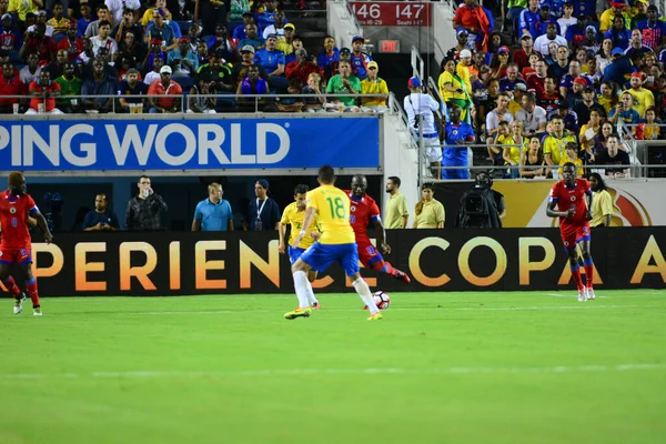 Brezilya, 8 Haziran 2016 tarihinde Orlando Florida 'daki Copa America Centenario' da Haiti ile karşılaştı..