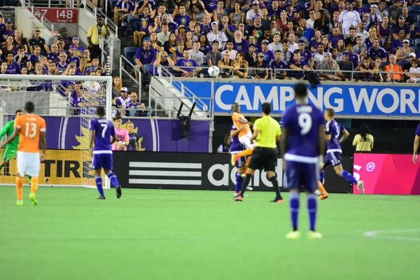 Orlando City Host Houston Dynamo July 2016 Camping World Stadium — Stock Photo, Image