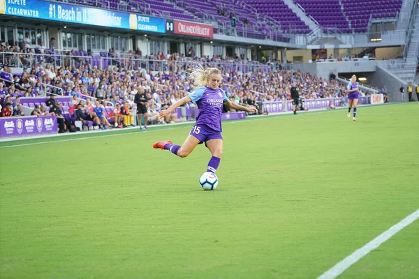 Orlando Pride Host Sky Blue Exploria Stadium Saturday July 2019 — Stock Photo, Image