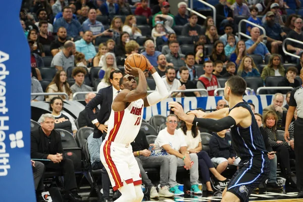 Basketbol Sezonu Orlando Magic Miami Heat Karşı Ocak 2020 — Stok fotoğraf