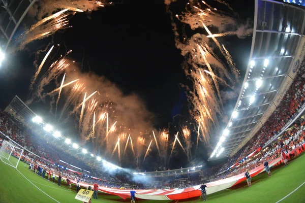 Dünya Kupası eleme maçı Orlando City Stadyumu 'nda. ABD Panama 'ya karşı 6 Ekim 2017' de Orlando, Florida 'da. 