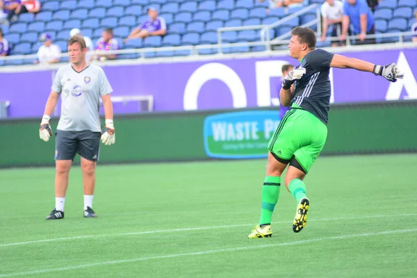 Orlando City, 24 Ağustos 2016 'da Orlando Florida' daki Kamp Dünyası Stadyumunda Toronto FC 'ye ev sahipliği yaptı..
