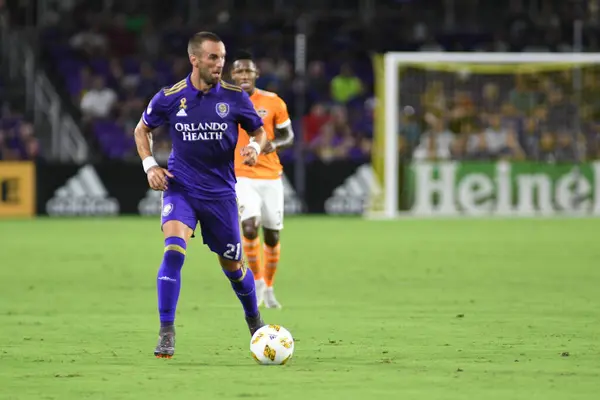 Orlando City SC, 22 Eylül 2018 'de Florida Exploria Stadyumu' nda Houston Dynamo 'yu ağırladı..