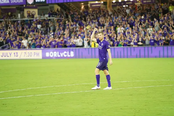 Orlando City Ospita New York City Durante Luglio 2019 All — Foto Stock