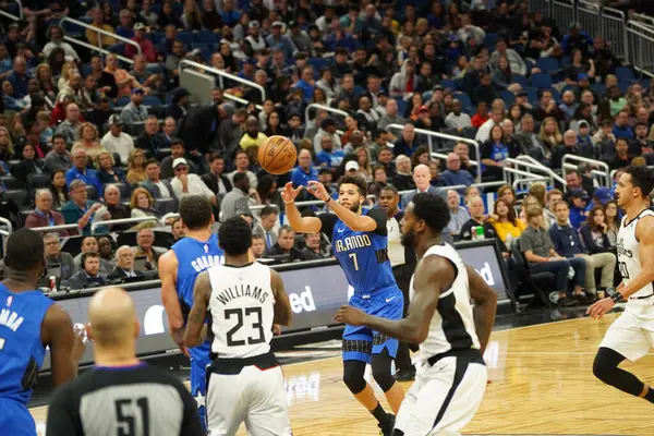 Orlando Magic Host Lakers Amway Center Orlando Florida Sunday January — Stock Photo, Image